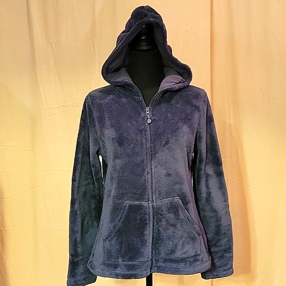 Vintage 90's Danskin Now Dark Gray, Hooded Jacket - Picture 4 of 6